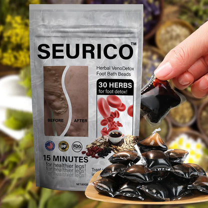 Seurico™ Herbal VenoDetox Foot Bath Beads (𝐋𝐀𝐍𝐀 𝐂𝐞𝐫𝐭𝐢𝐟𝐢𝐜𝐚𝐭𝐢𝐨𝐧，𝗟𝘆𝗺𝗽𝗵𝗮𝘁𝗶𝗰 𝗔𝘀𝘀𝗼𝗰𝗶𝗮𝘁𝗶𝗼𝗻 𝗼𝗳 𝗔𝗺𝗲𝗿𝗶𝗰𝗮)