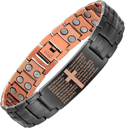 God's Blessing Copper Magnetic Bracelet-Relieve fatigue and promote blood circulation