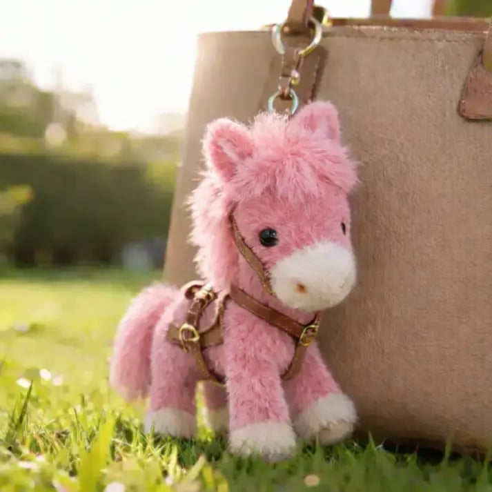 🔥LAST DAY 49% OFF🐎Plush Pony Bag Charm and Keychain