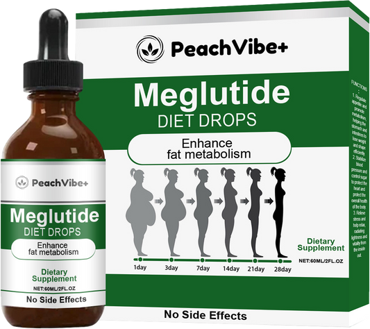 PeachVibe+ Meglutide Slimming & Health Boost Drops