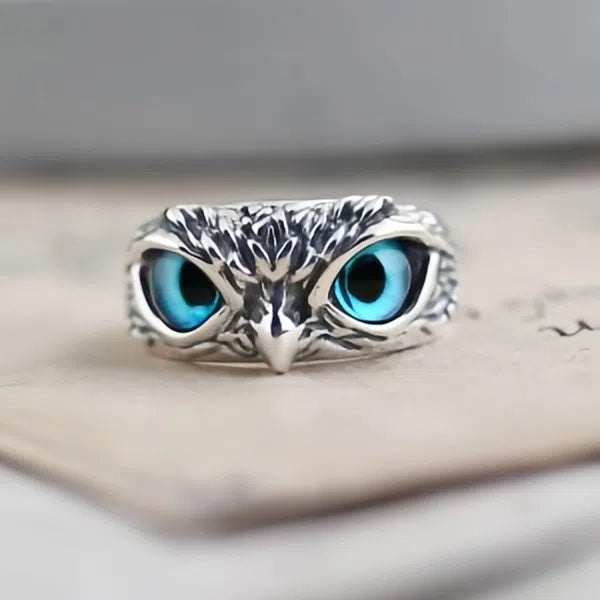 🦉Handcrafted · The Owl’s Eye Bearing Millennia of Wisdom