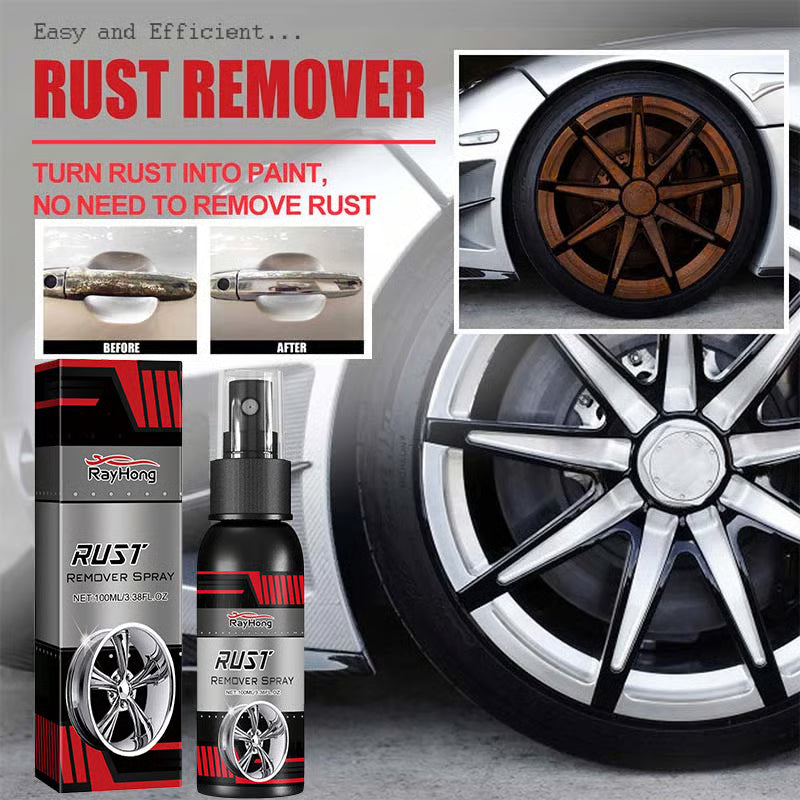 ✨Multifunctional Metal Rust Remover Spray - Fast-Acting Rust Converter for Cars, Tools & Metal Surfaces