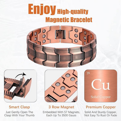🔥LAST DAY 70% OFF🔥 - Copper Magnetic Power — Boost Circulation, Banish Fatigue
