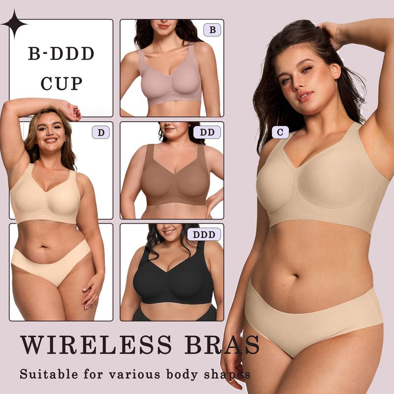 🏆Flash Sale⚡ 50K+ SOLD! Almost Gone-💥🎉Full coverage wireless bra