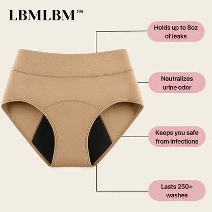 💖Last Day 50% OFF|LBMLBM™  100% Leak-Proof Underwear 4-pack🌸