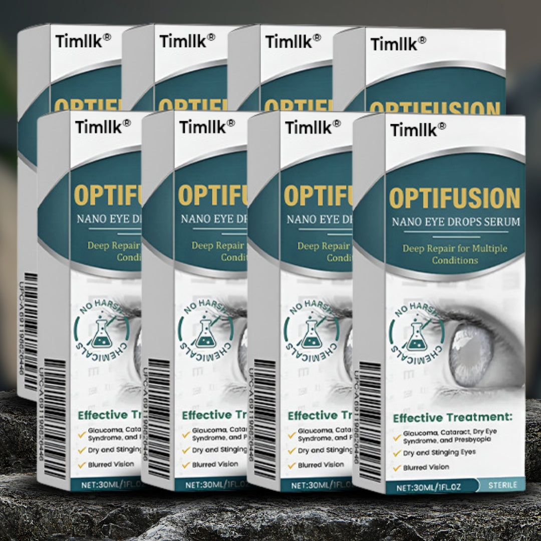 𝗧𝗶𝗺𝗹𝗹𝗸® OptiFusion Nano Eye Drops Serum - Nano-Technology Eye Drops for Root Cause Vision Repair