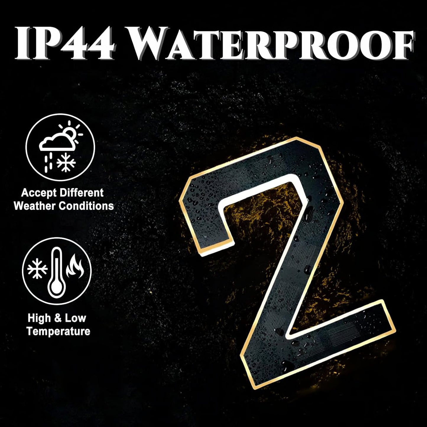 🔥Lighted House Numbers for Outside