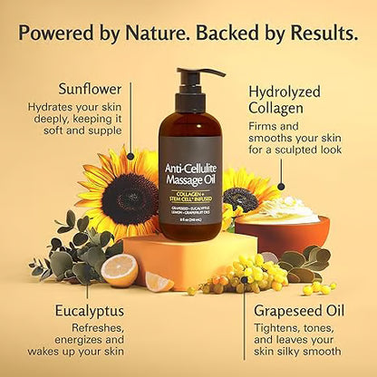 🏆Limited time offer⚡ 50K+ SOLD! Almost Gone-💥Age-Defying Revival Collagen & Stem Cell Body Oil