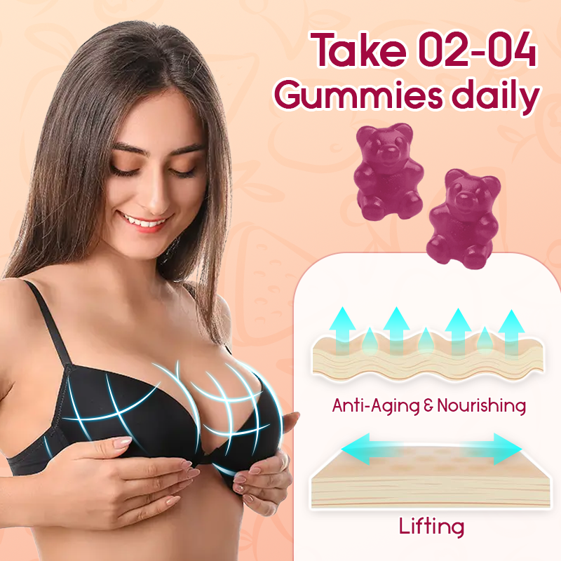 BBL Breast Curve Gummies - Dietary Supplement for Breast Enlargement