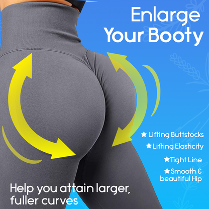 🍑 Maca Plus Gummies (1500mg) | Dietary Supplement for Hips Enlargement, Butt Enhancement, and Hormonal Balance