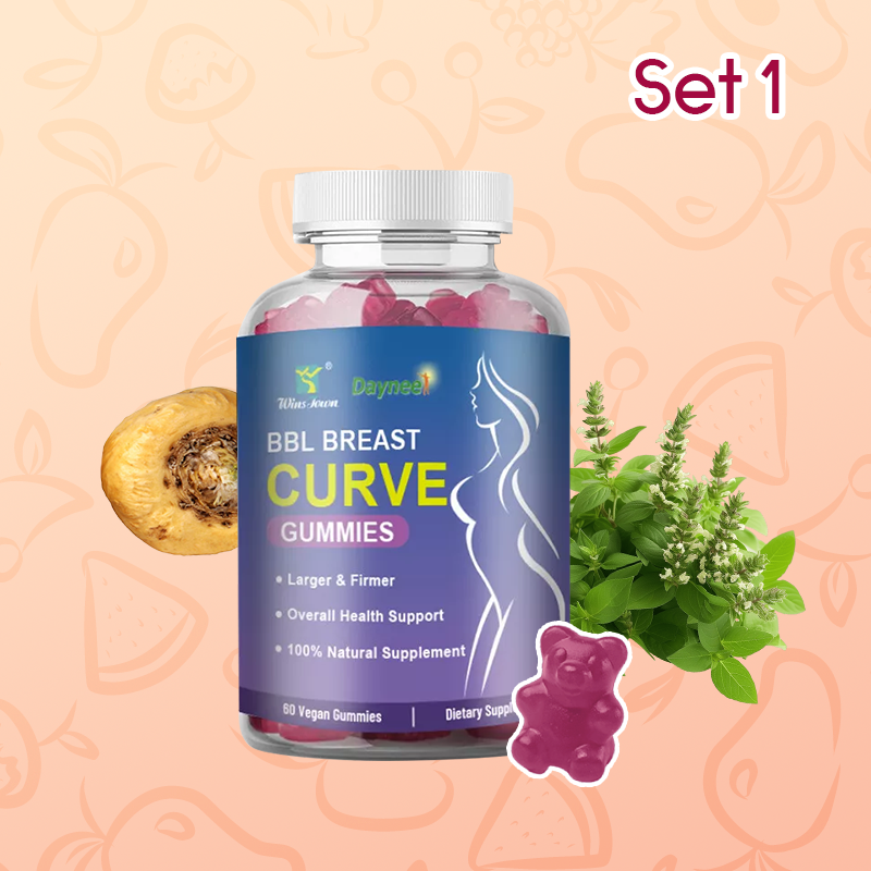 BBL Breast Curve Gummies - Dietary Supplement for Breast Enlargement