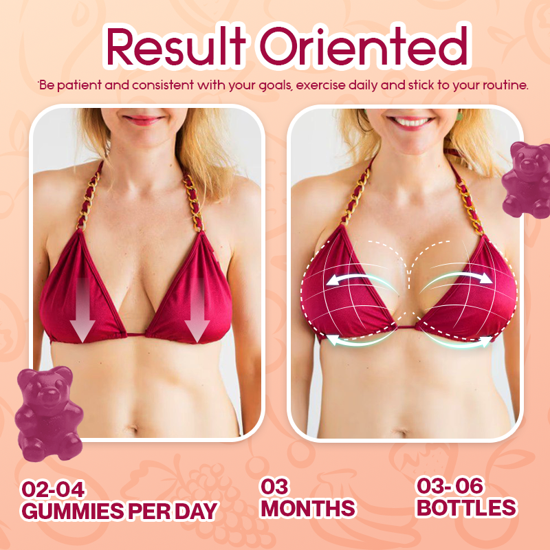 BBL Breast Curve Gummies - Dietary Supplement for Breast Enlargement
