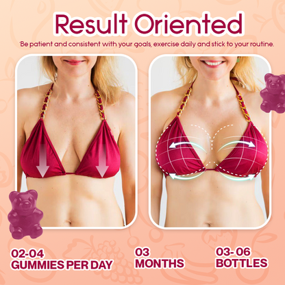 BBL Breast Curve Gummies - Dietary Supplement for Breast Enlargement
