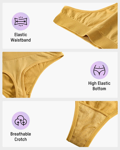 Ultimate Comfort Seamless Sport Thong Panties Everyday Comfort, All-Day Confidence