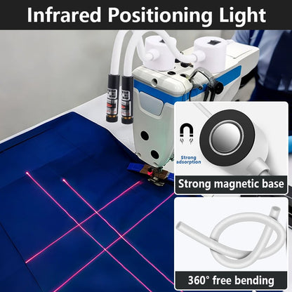 🔥New Year Sale – Magnetic Laser Guide Light for Precise Quilting & Sewing