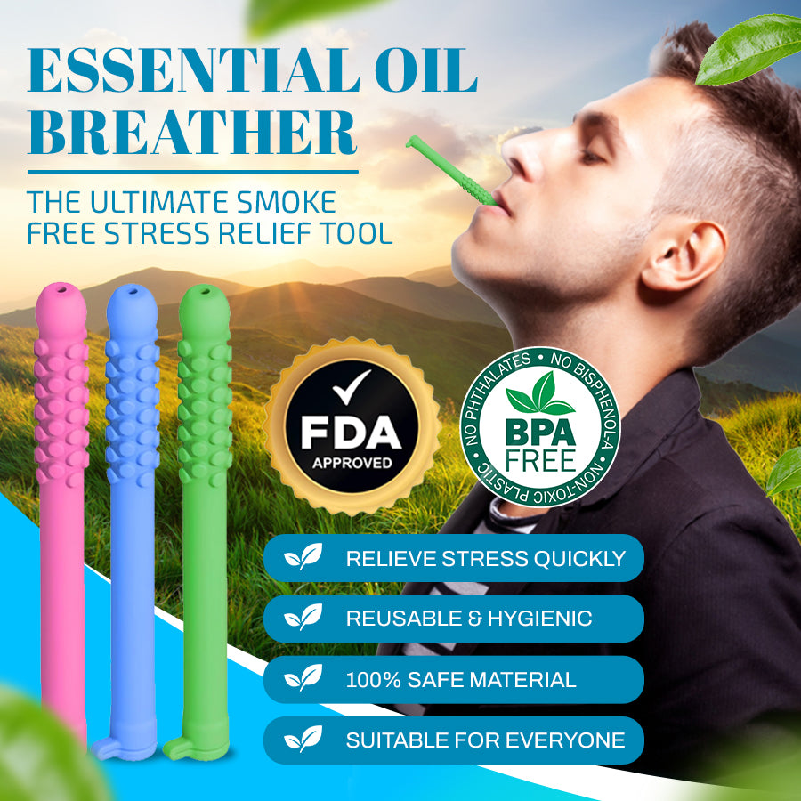 Essential Oil Breather – The Ultimate Smoke-Free Stress Relief Tool
