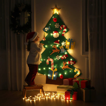 Felt Christmas Tree for Toddlers