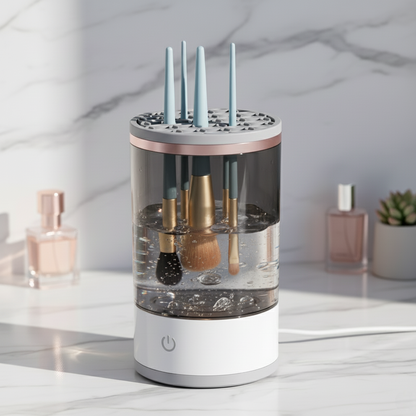 💧30-second Automatic Makeup Brush Cleaner for Ageless Skin & Pristine Makeup