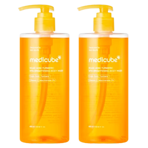 Reveal Brighter, Smoother Skin — Every Shower  Kojic Acid + Turmeric Brightening Body Wash