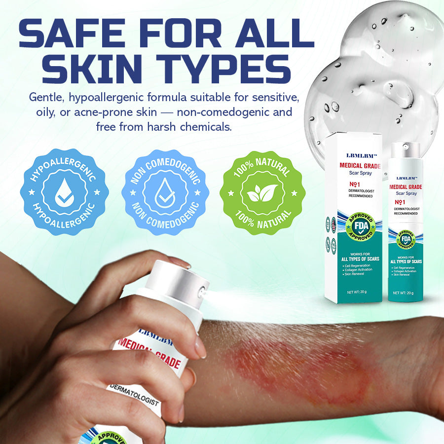 🔥LBMLBM™ Advanced Scar Repair Spray —See Results in 4 Weeks! ✨🩹