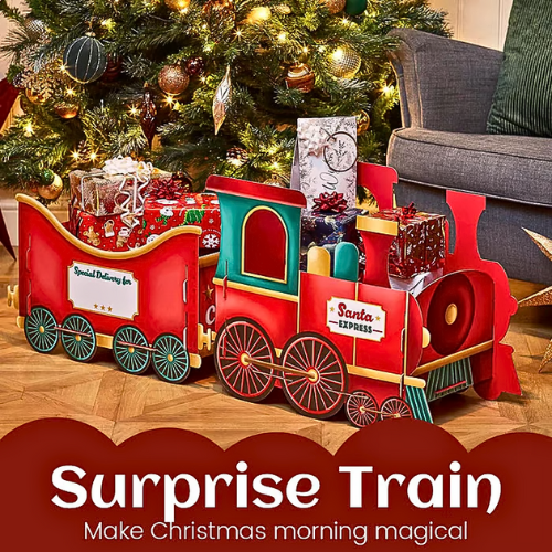 🎄 Handcrafted Christmas Train Gifts – $31.99 Limited Price! Perfect Holiday Surprise for Kids & Collectors!