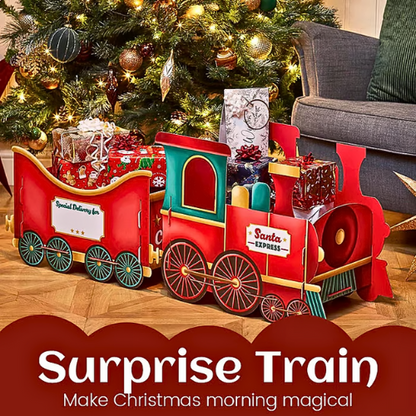 🎄 Handcrafted Christmas Train Gifts – $31.99 Limited Price! Perfect Holiday Surprise for Kids & Collectors!
