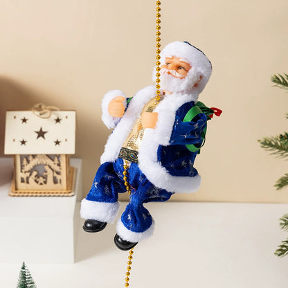 🎅Electric Bead Climbing Santa Claus Musical Toy