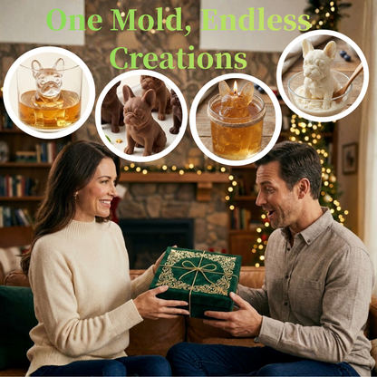 🧊French Bulldog Ice Mold