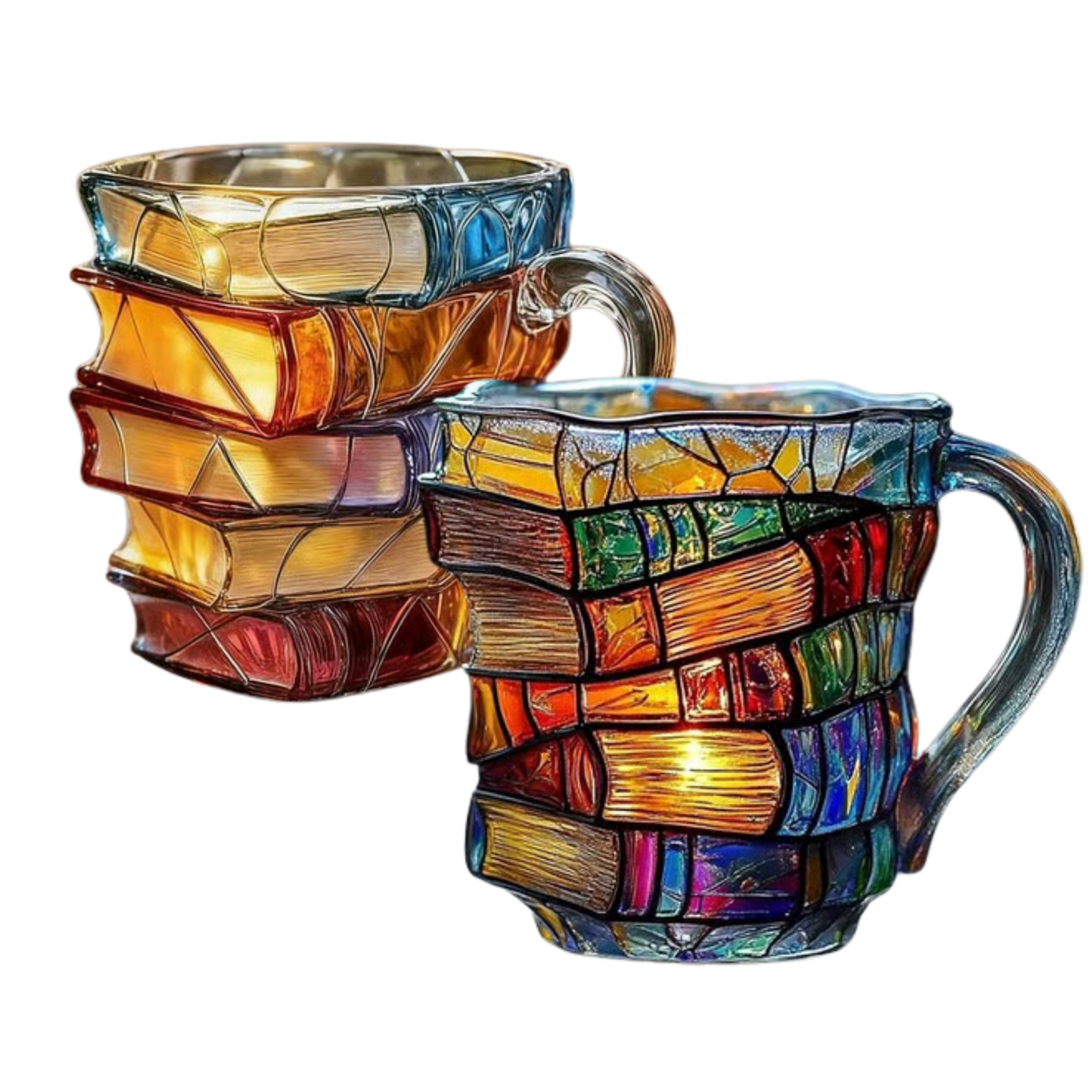 📚3D Painted Book Mug🍵