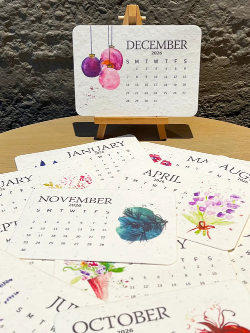 🌸New Arrivals Limited Time Offer 🌱Eco-Friendly Plantable Love Seed Calendar 2026