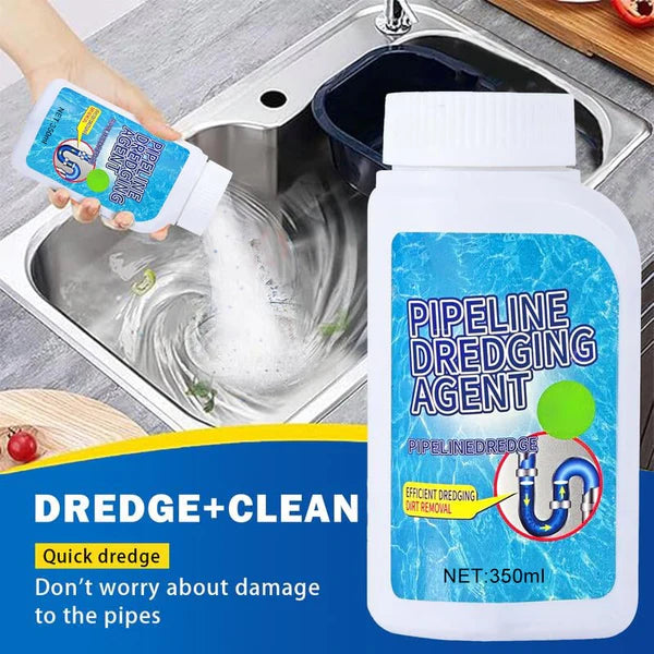 Liapu Powerful Pipe Dredging Agent for Kitchen and Toilet Pipelines - Dissolves 200+ Blockages and Kills 99% of Bacteria