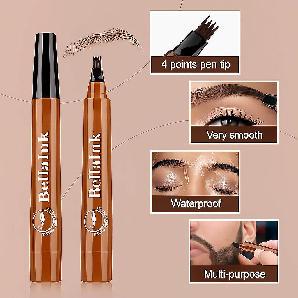 ✨Sweat & Rain Resistant-Buy 1 Get 1 Free 4-Tip Pen - Easy & Lasting🎉