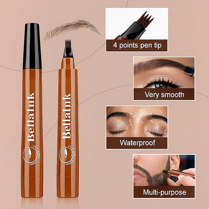 ✨Sweat & Rain Resistant-Buy 1 Get 1 Free 4-Tip Pen - Easy & Lasting🎉