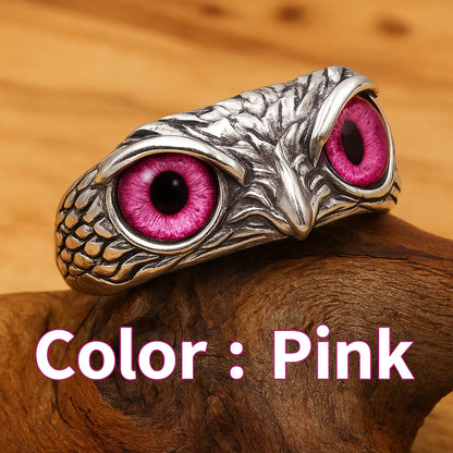 🦉Handcrafted · The Owl’s Eye Bearing Millennia of Wisdom