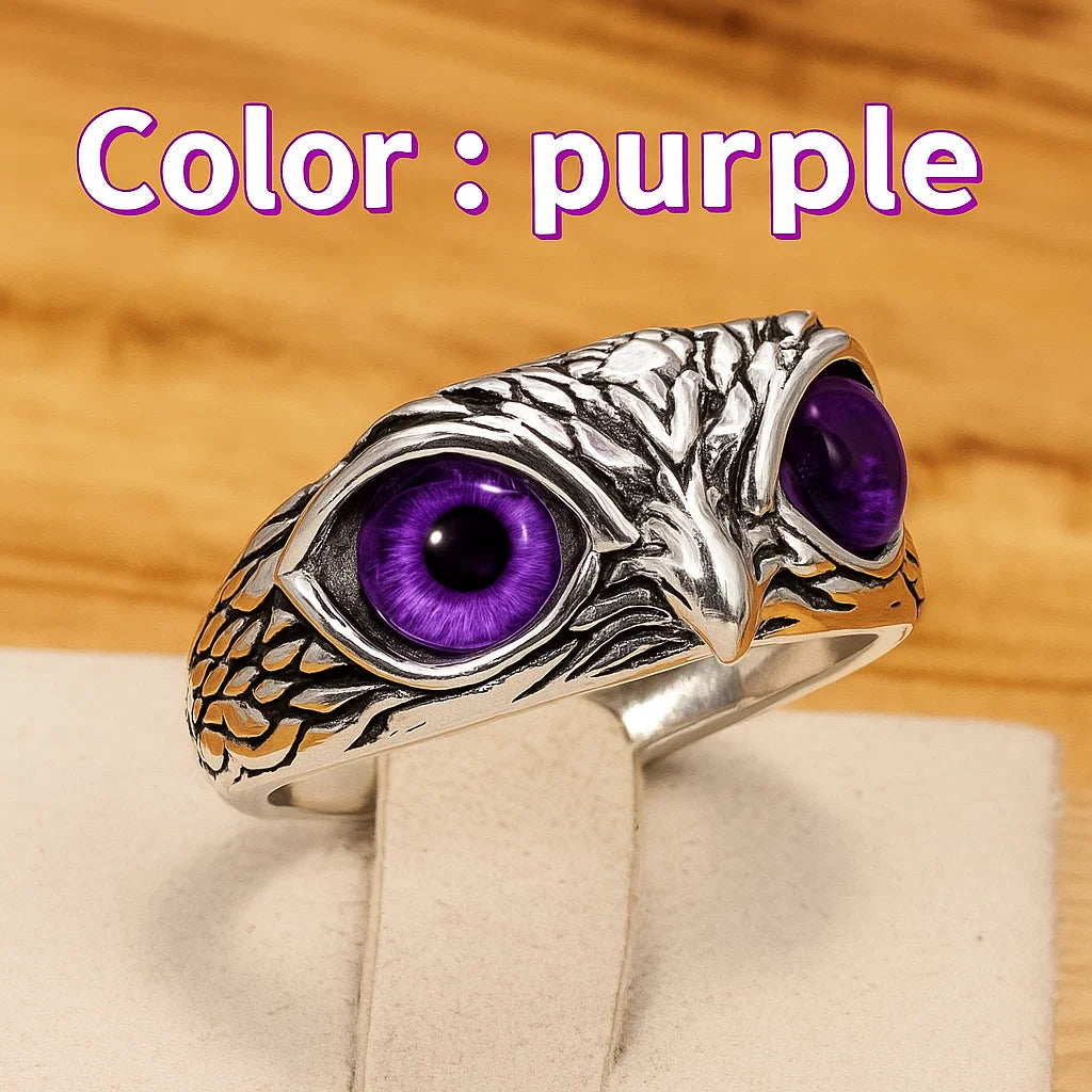 🦉Handcrafted · The Owl’s Eye Bearing Millennia of Wisdom