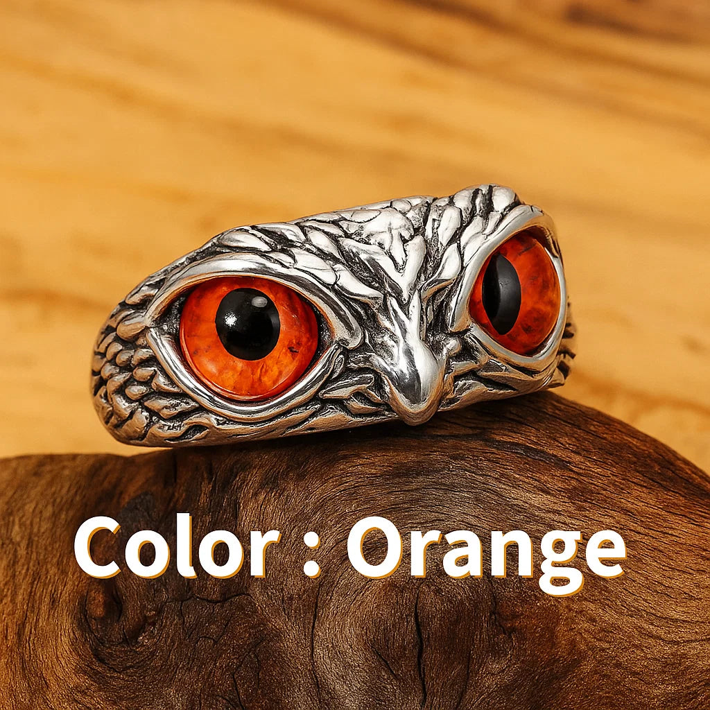 🦉Handcrafted · The Owl’s Eye Bearing Millennia of Wisdom