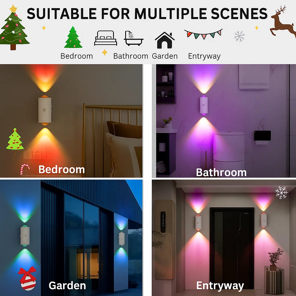 🎄 Christmas Magic: Your Smart Sensor Night Light!