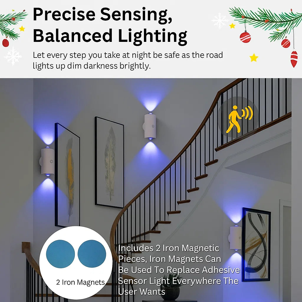 🎄 Christmas Magic: Your Smart Sensor Night Light!