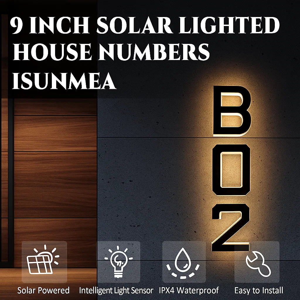 🔥Lighted House Numbers for Outside