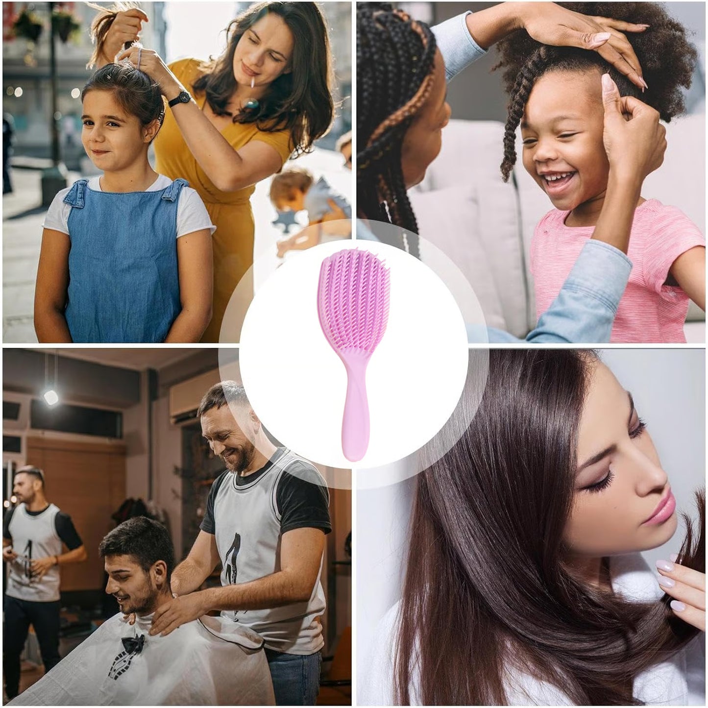 🔥LAST DAY SALE - 49% OFF🎁Gentle on Wet or Dry Hair – Compact & Effective