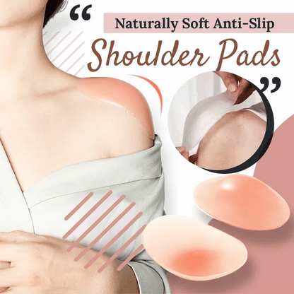 Naturally Silicone -Transparent Anti-slip Shoulder Pads