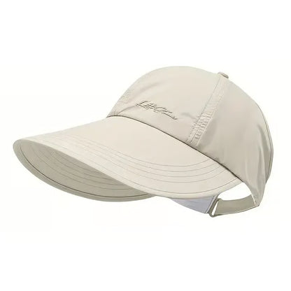 UPF 50+ Sun Protection Baseball Cap – Unisex Lightweight Hat with Wide Brim, Velcro Strap for All-Season Outdoor Activities