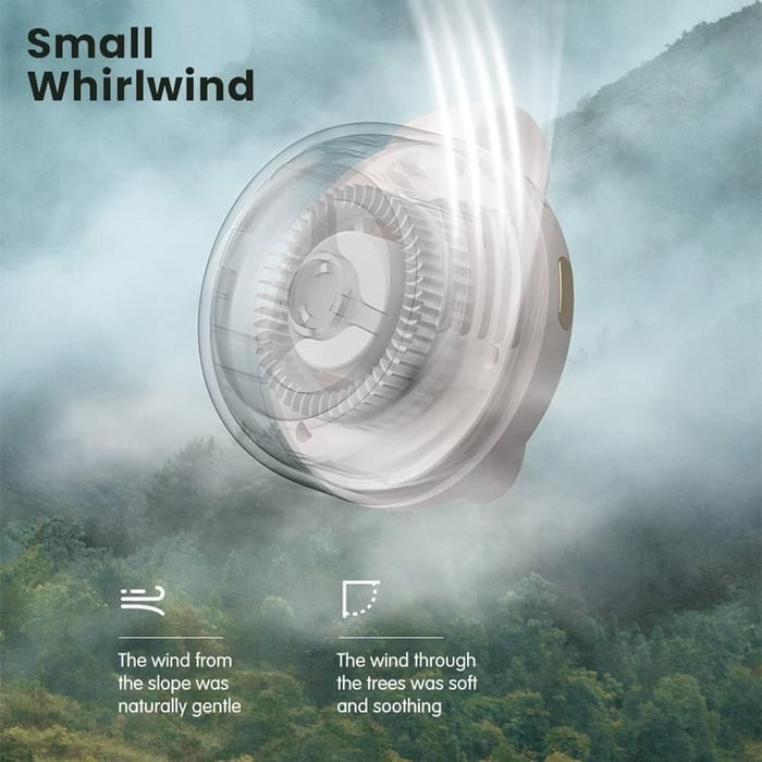 🔥Portable Silent Mini Bladeless Electric Fan