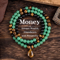 Green aventurine with teardrop shape