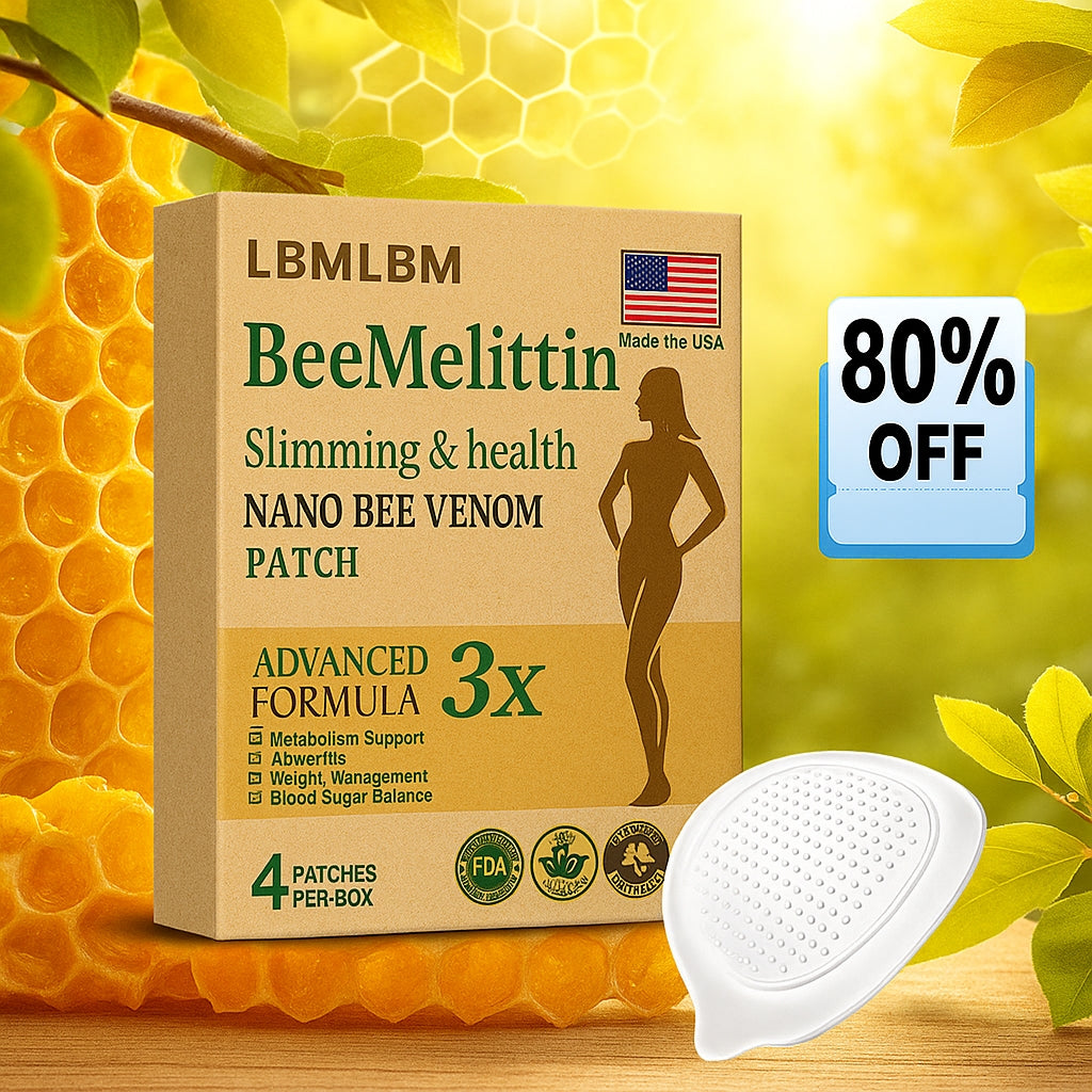 【Last Day Promotion 80% OFF🔥】FDA Official: LBMLBM™ BeeMelittin Slimming Patch – Fat Burning, Cellulite Reduction & Body Shaping（Zero Pain, 24/7 Release | Lose 20lbs FAST | 90% Sugar Drop | ）🔥🎁
