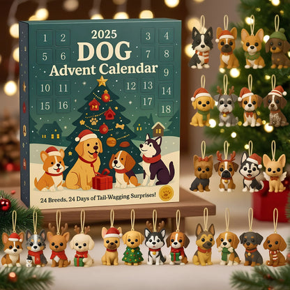 🐕 Koirien Adventtikalenteri 2025 - 24 Jouluista Koirakoristetta | Lahja Koiranystäville 🎄