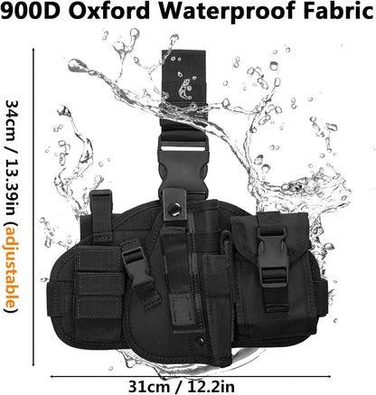 🔥Tactical Adjustable Thigh Holster for Right-Handed Users