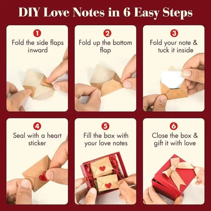 💖Hot Sale Valentine's Day🌹DIY Love Notes Box – Mini Blank Cards & Envelopes ✨💖 💖Hot Sale Valentine's Day🌹DIY Love Notes Box – Mini Blank Cards & Envelopes ✨💖