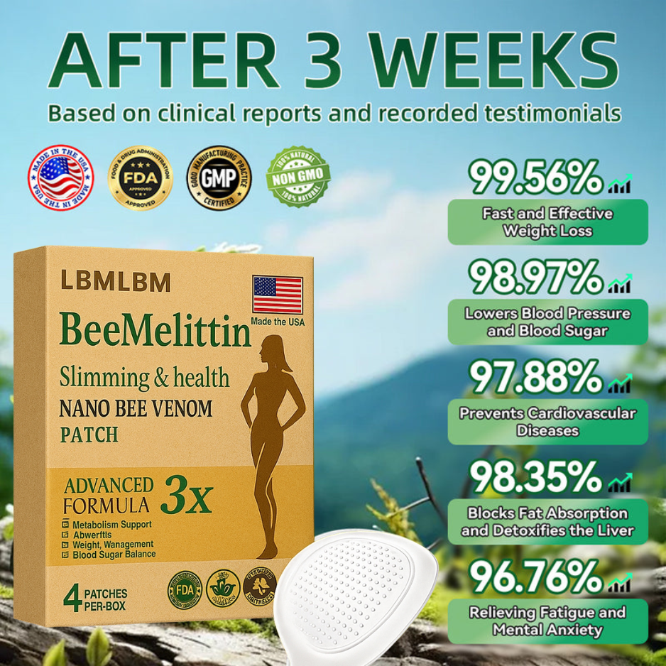 🔥 LBMLBM BeeMelittin™ FDA-Approved Slimming Patch – Safe, Effective & 80% OFF Today! 🎁