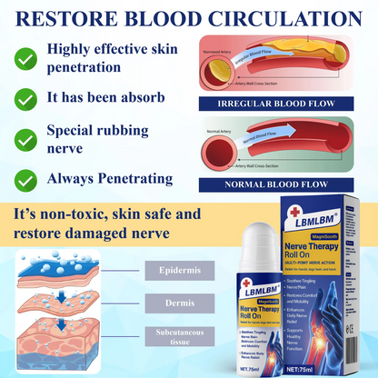 💎LBMLBM™ MagniSooth Nerve Roll On – Calm Overactive Nerves & Restore Comfort 🎁✨